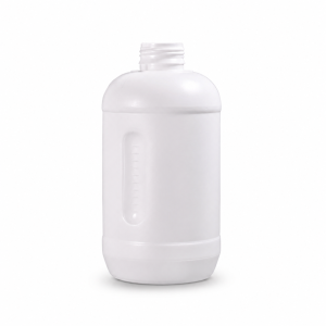 Envase plástico 1 L boca 38 mm cilíndrico con cintilla