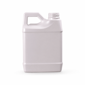 Envase plástico 1000 cc boca 38 mm rectangular con cintilla