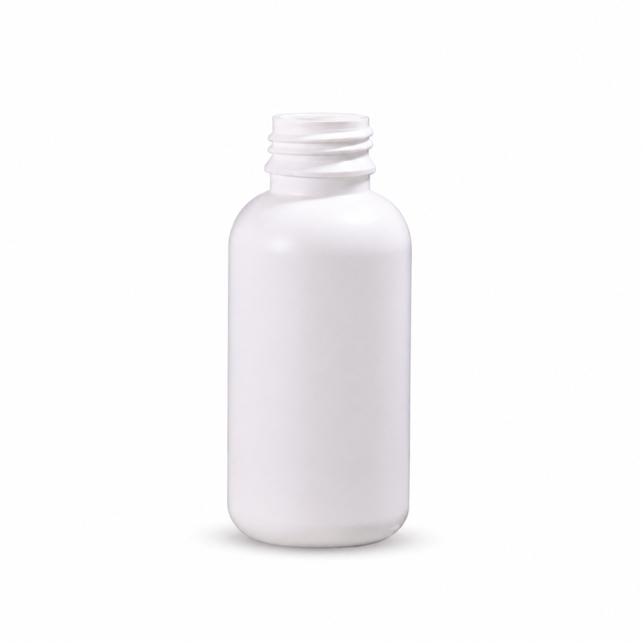 Envase plástico 120 cc boca 28 mm blanco cilíndrico