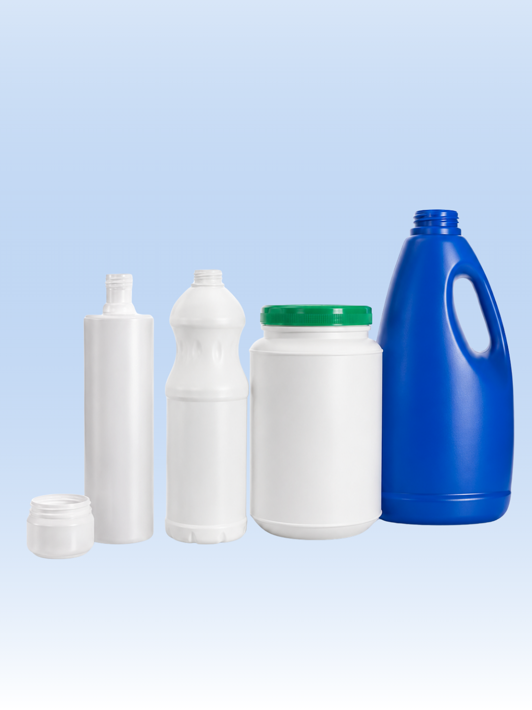 Envases plásticos para productos de contacto humano